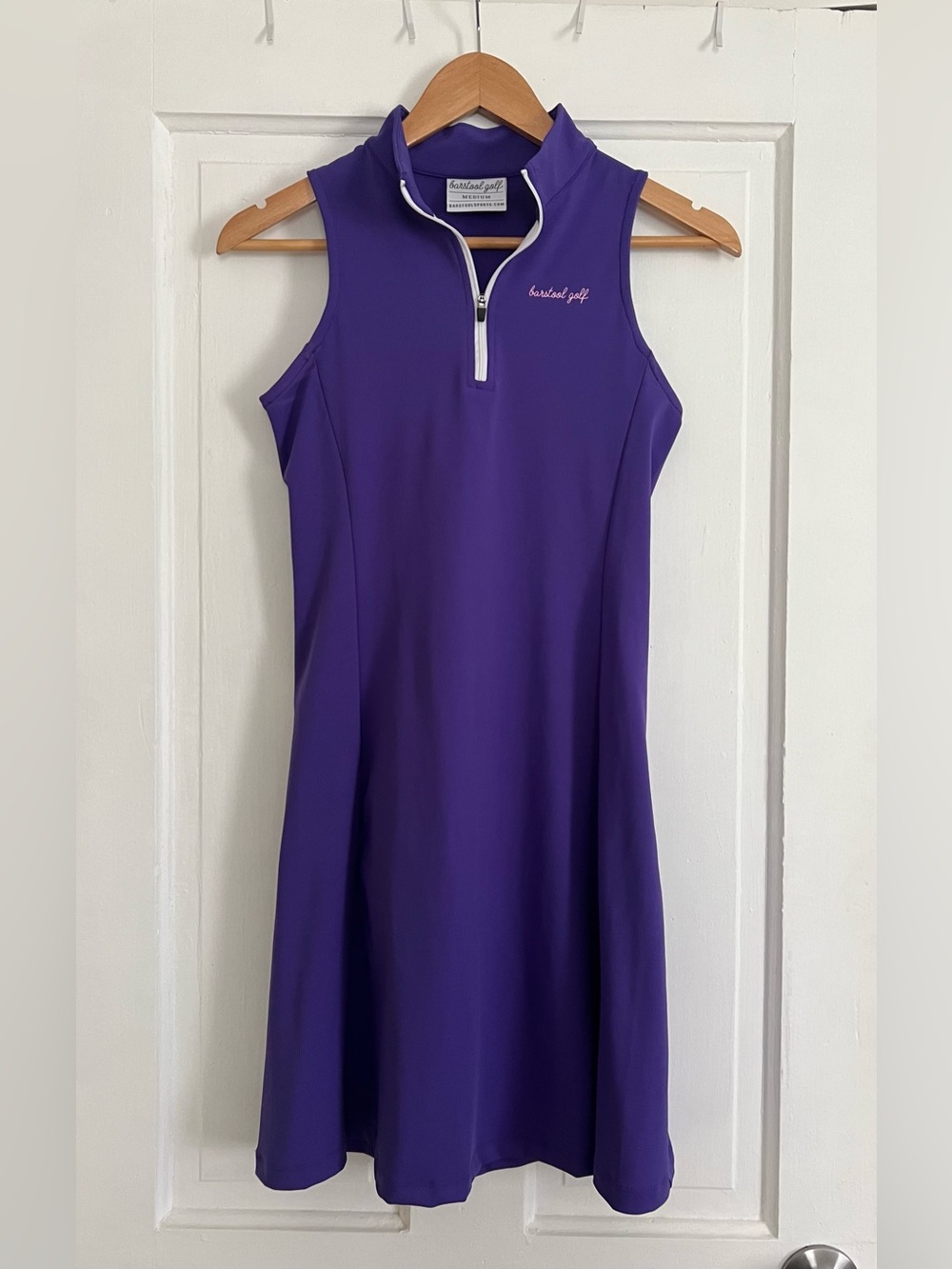 Barstool Golf Women’s Medium Purple Dress Tennis Pickleball Outdoors